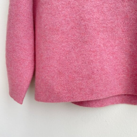 Gobi 100% Cashmere Pop Pink Turtleneck Sweater | Size XS. - Picture 4 of 7